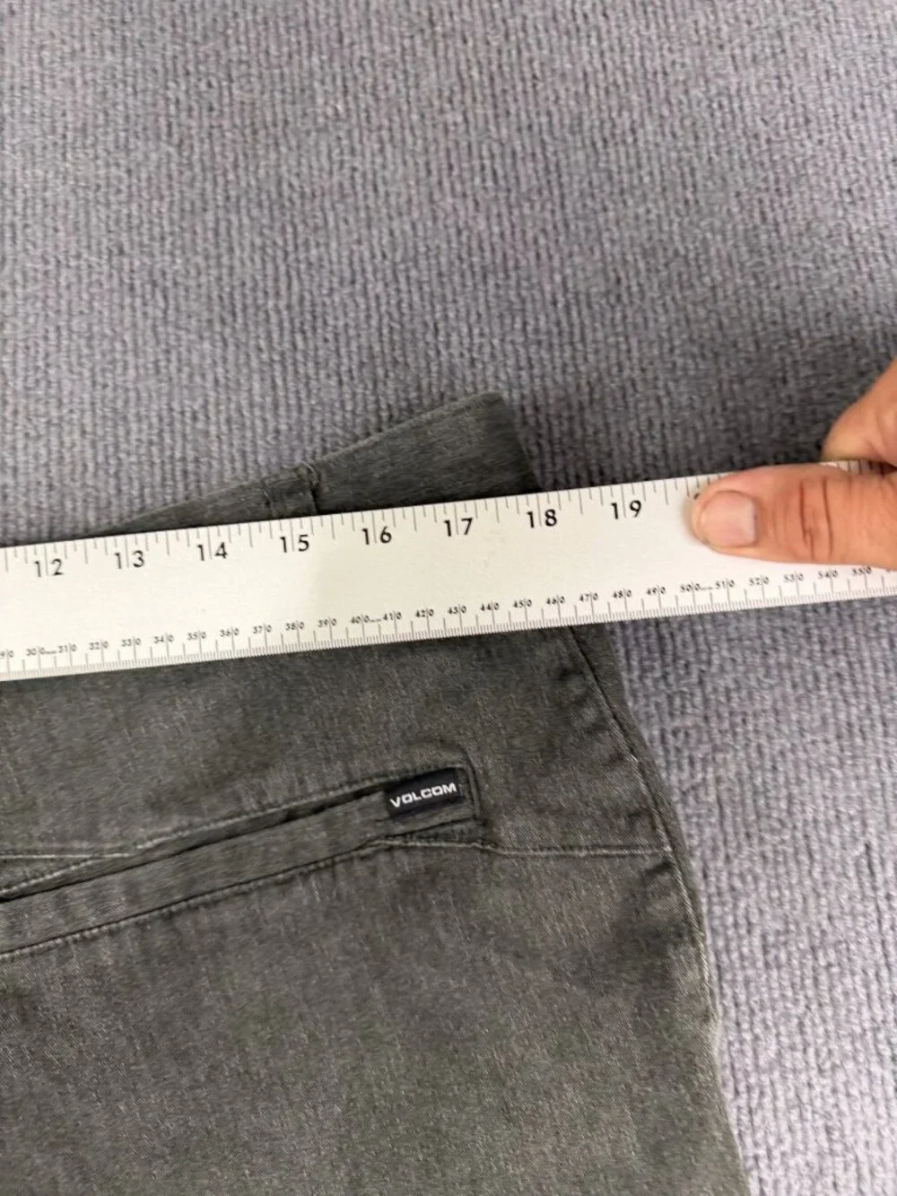 Volcom front button